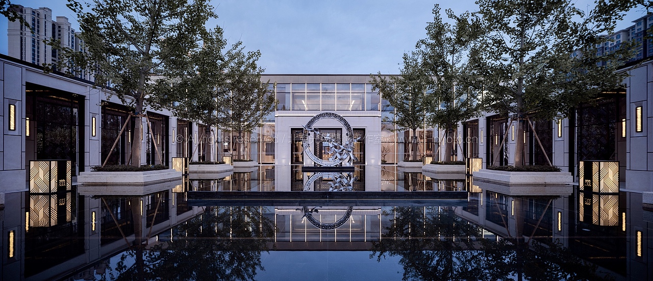 金地呼和浩特·名京示范区（图ZMTgwMTA2MDQw） - 环境/建筑摄影 - 站酷设计师光场建筑摄影原创素材 - 站酷ZCOOL