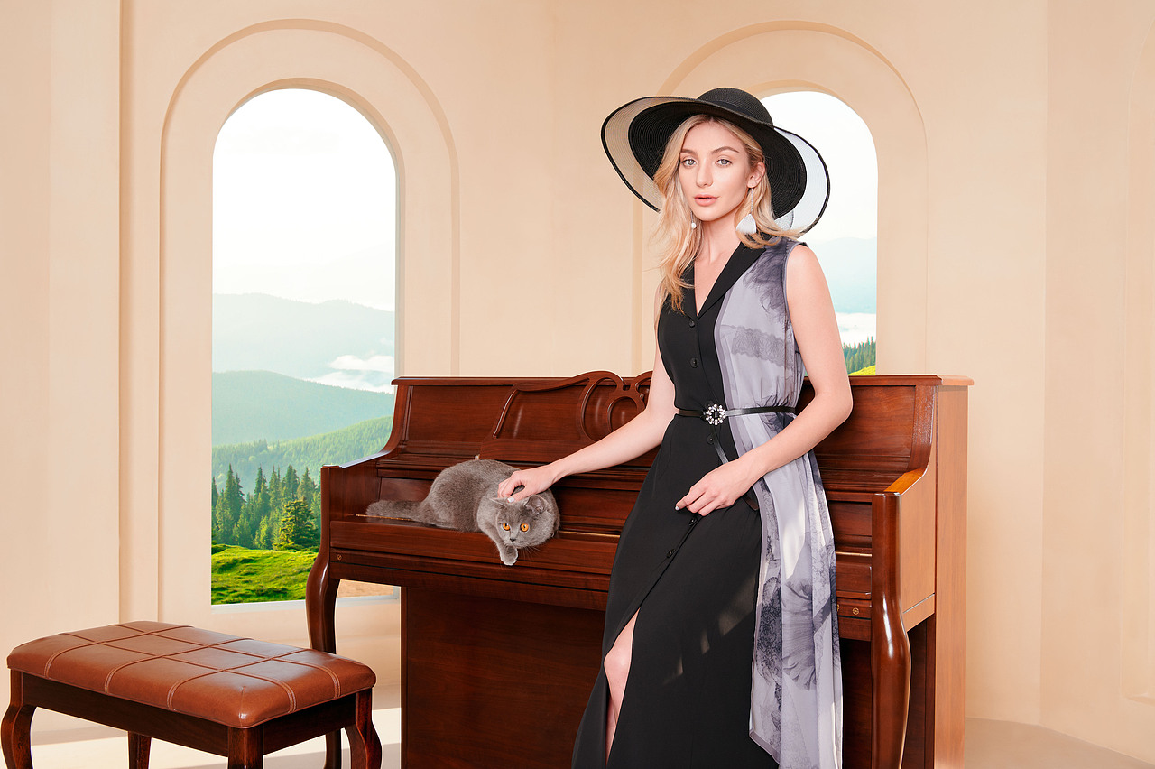 女装2021春夏形象片拍摄