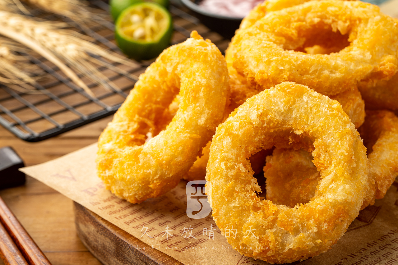 【摄影】静物|美食摄影 黄金鱿鱼圈