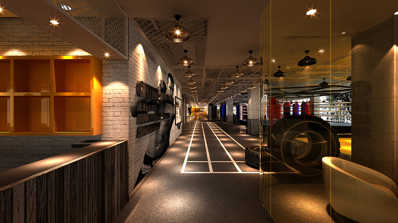 Everlast·上海星空广场店面设计