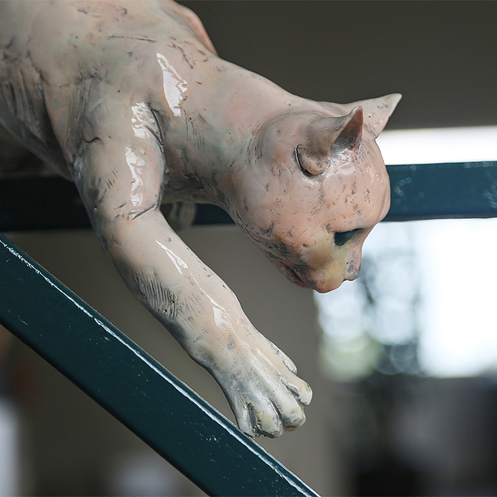 灵动小猫 与环境融合（图ZMjE5MDA3MDg4） - 工艺品设计 - 站酷设计师雕心塑骨原创素材 - 站酷ZCOOL