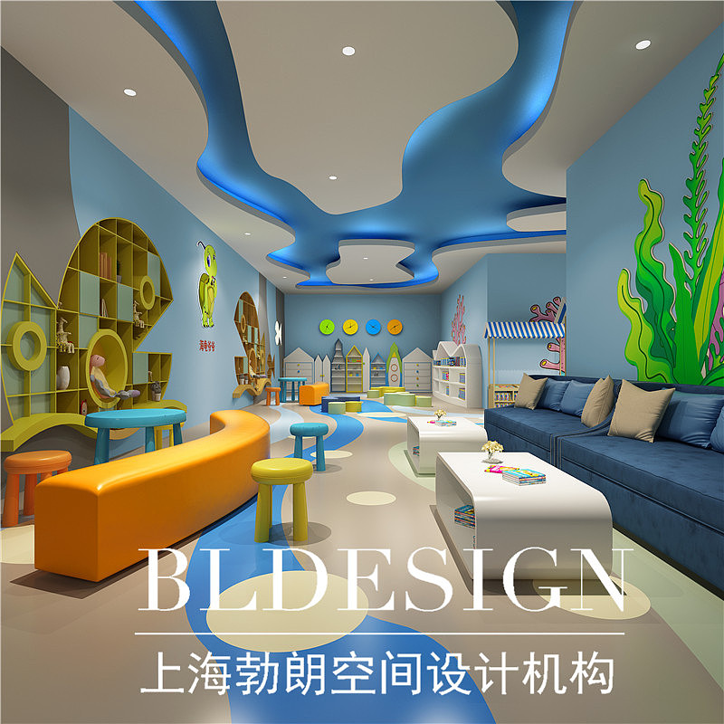 郑州儿童游乐中心设计-郑州维拉米特儿童游乐中心设计-勃朗幼儿园设计公司