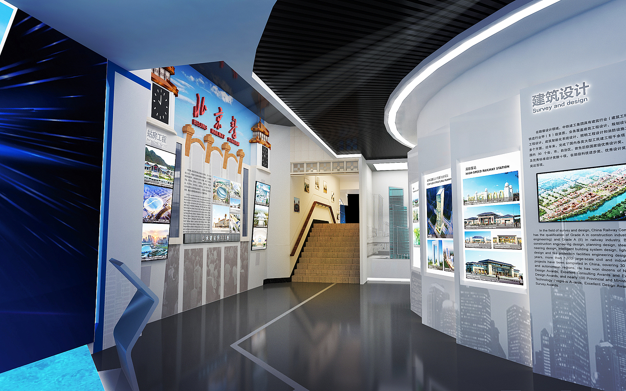 企业展厅（图ZMTcxMzMwNzAw） - 展陈设计 - 站酷设计师Z13035557原创素材 - 站酷ZCOOL