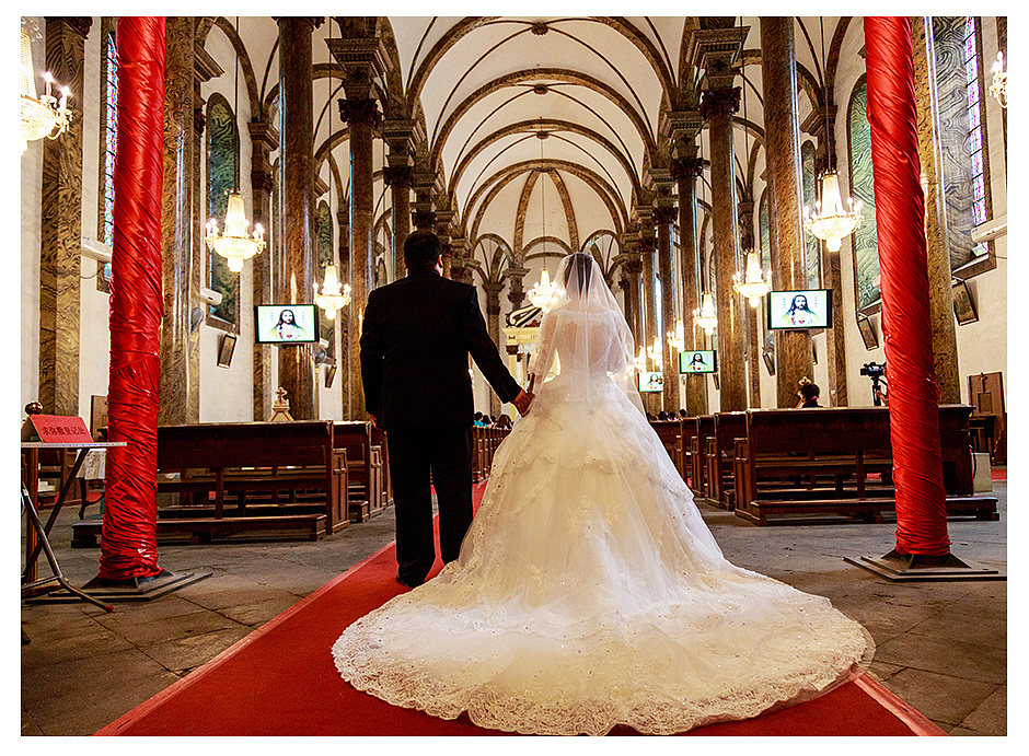 王府井教堂婚礼【婚礼跟拍20150622】