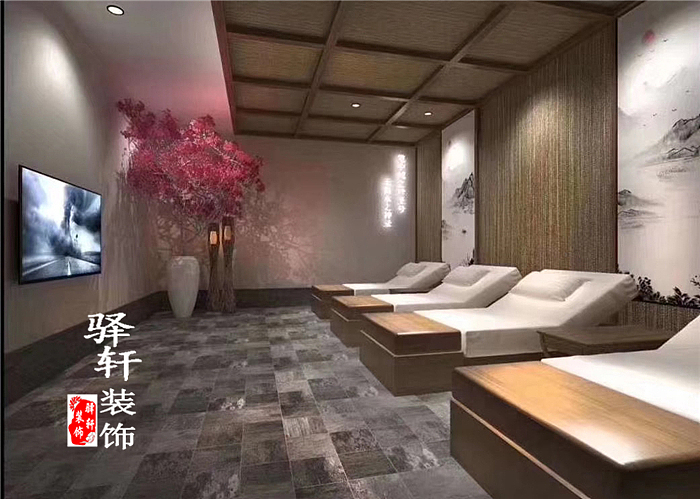 合肥足浴店装修专业采耳足疗店装修公司