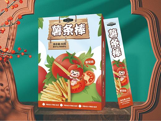 伊美森 X 趣园 I 薯条棒 / 薯片/膨化食品包装设计
