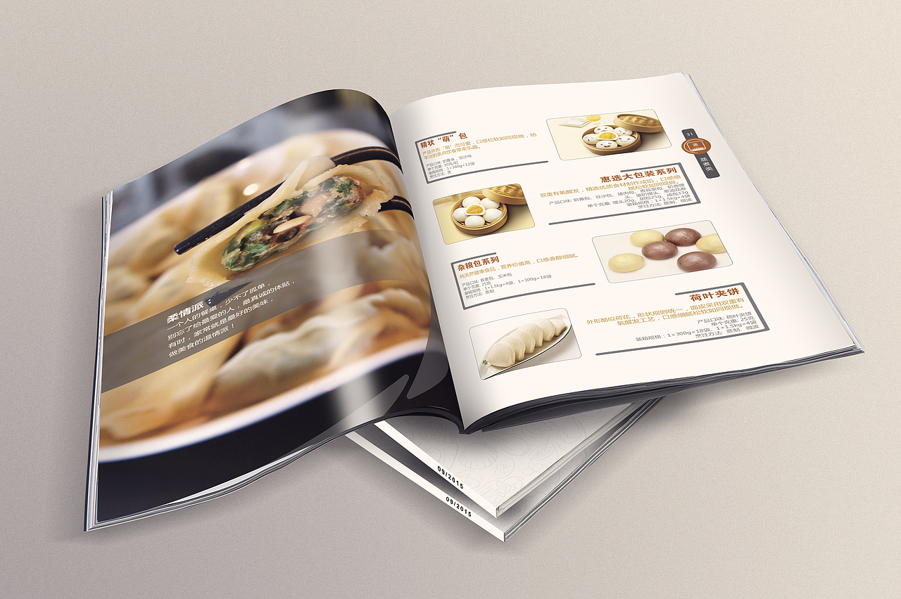 画册 宣传册 饮食画册 餐饮宣传册