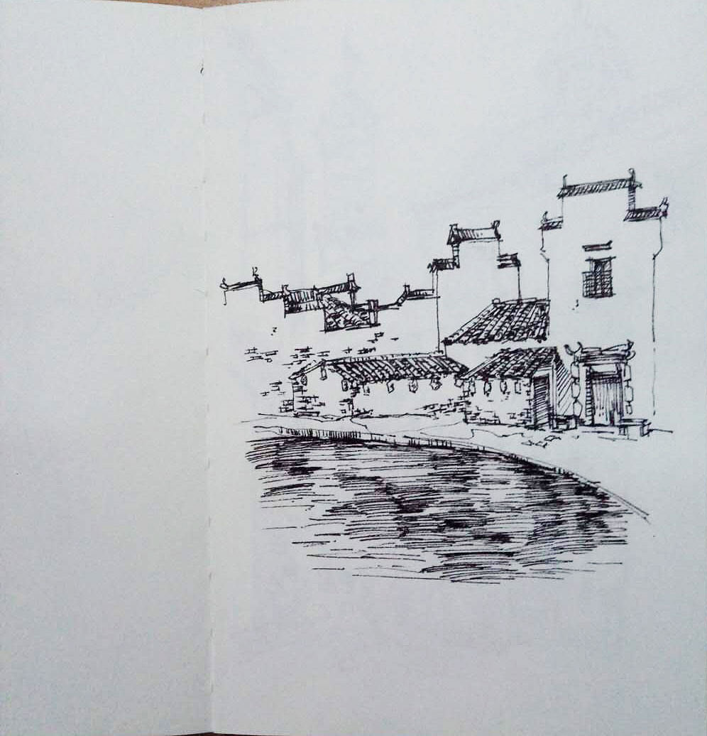 风景速写