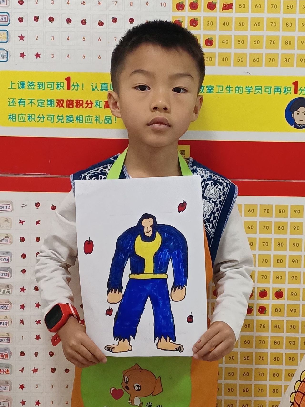 童萌君美术考级