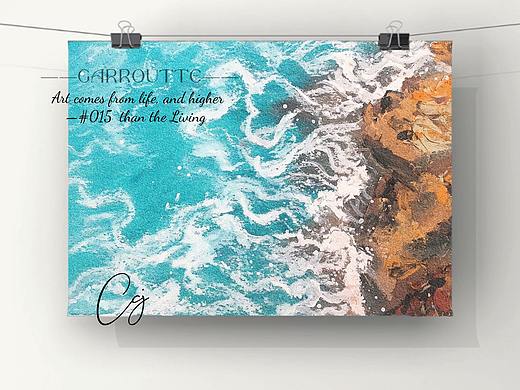 “浪”（个人主页-ZNTU3OTY2ODQ=） - 绘画 - 站酷设计师加洛特的画原创素材 - 站酷ZCOOL