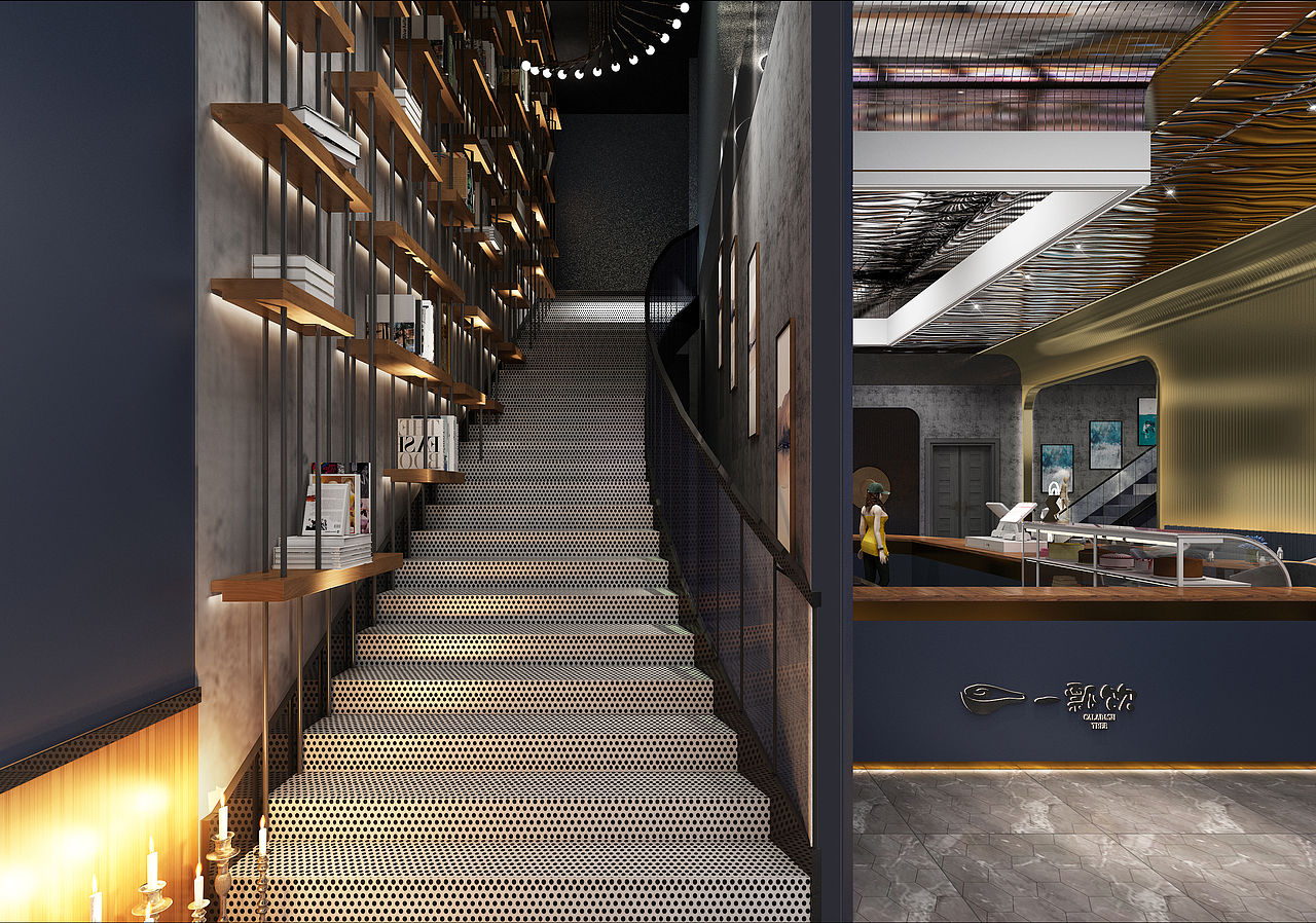 甘肃兰州火锅店设计（图ZMjY3MzE5ODg0） - 酒店餐饮设计 - 站酷设计师甘肃筑梦空间设计原创素材 - 站酷ZCOOL