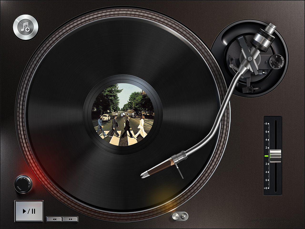 黑胶唱片机Long Player For Pad (copy+redesign)(图ZNDM4MjYyOTI=) - APP界面 - 站酷设计师依然也原创素材 - 站酷ZCOOL