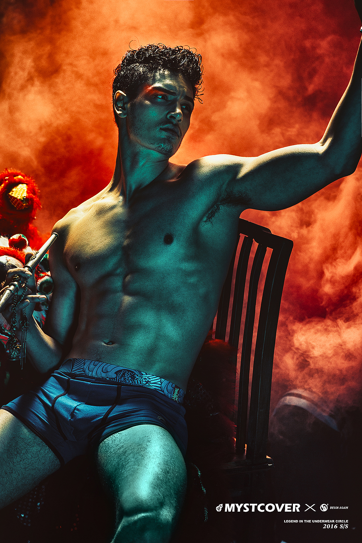 设计师品牌mystcover玄机男士内裤 2016中国宣传片拍摄/Desgined by 武减武