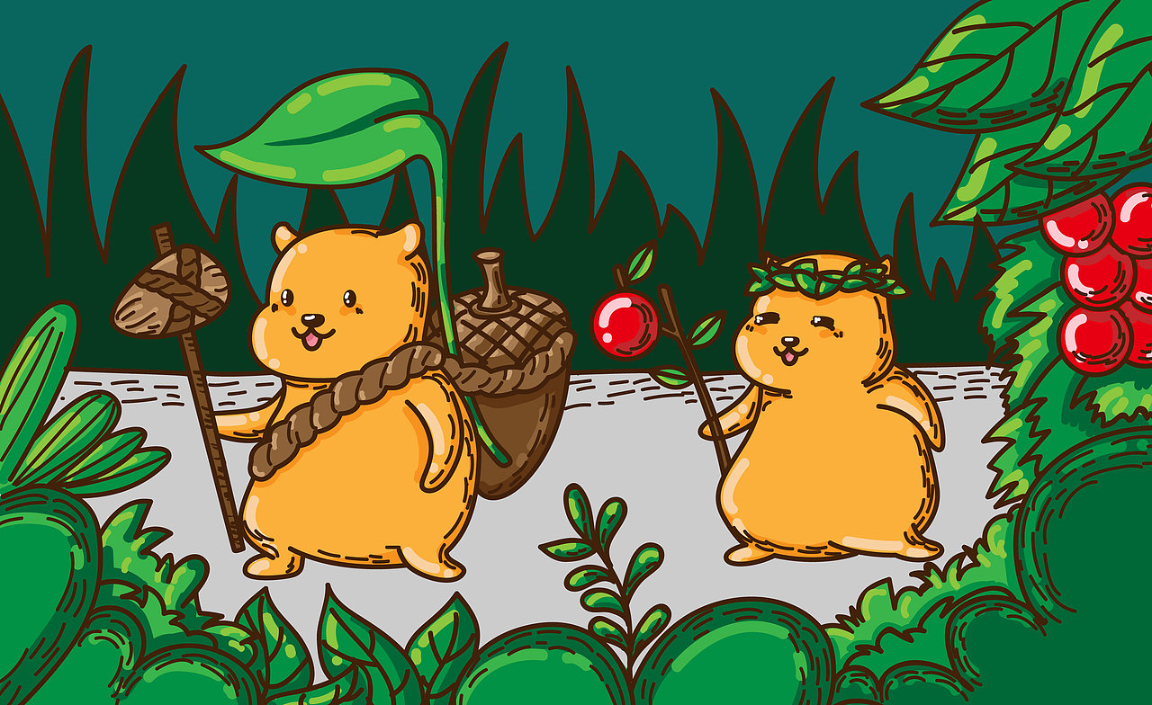 小仓鼠（图ZMTM1NzI5MTU2） - 创作习作 - 站酷设计师西西and瓜瓜原创素材 - 站酷ZCOOL