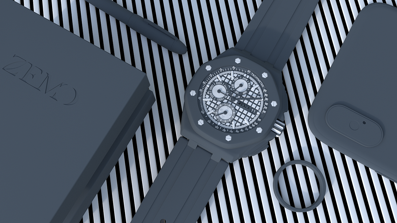 ZEMO手表-C4D建模渲染（图ZMjQ1MDQyNjAw） - 产品 - 站酷设计师吃饭睡觉做作业原创素材 - 站酷ZCOOL