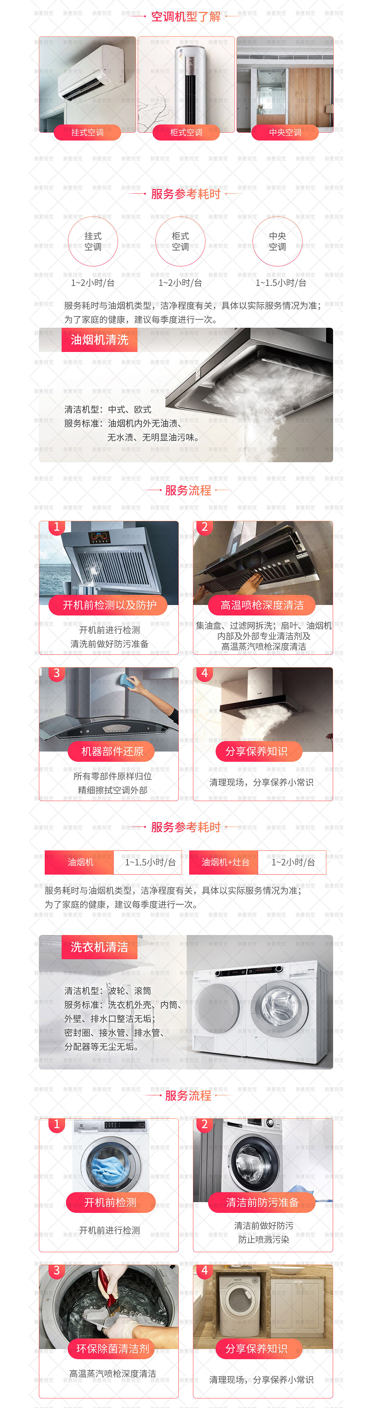 家政服务小程序详情页家居服务详情页设计天猫淘宝京东