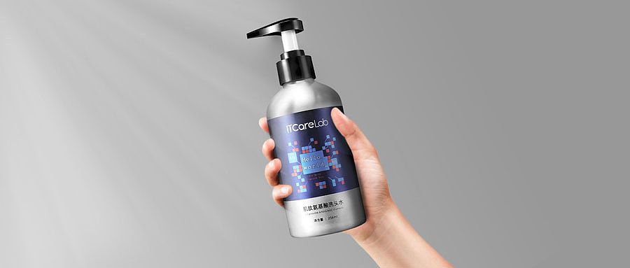 洗发水VS生发喷雾广告