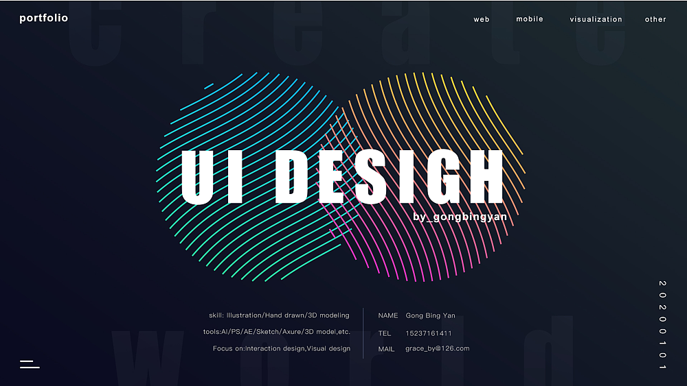 2019项目作品集 web UI   （#大数据可视化#OA#后台）