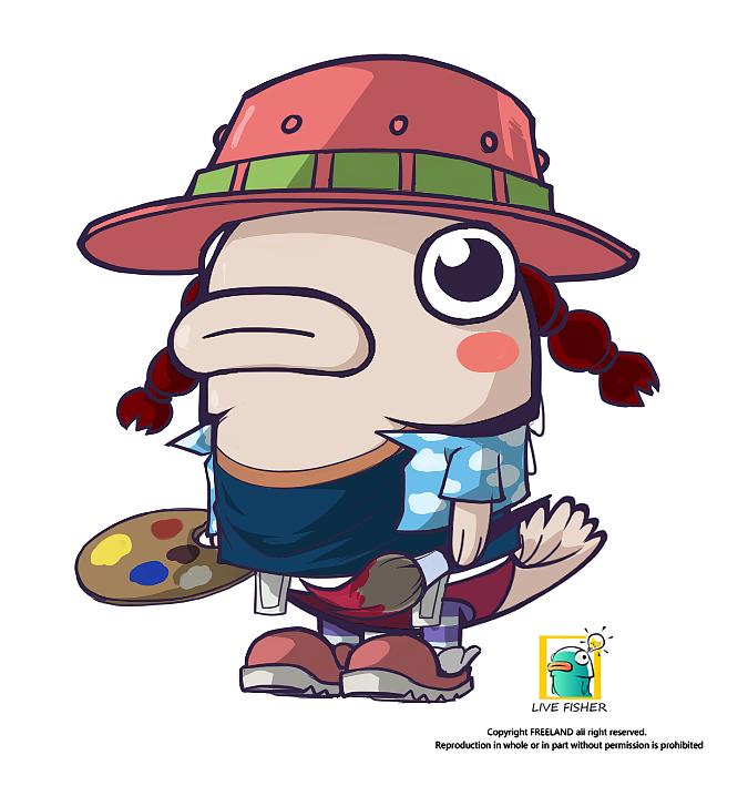 野鱼阿宅 系列三（图ZMzI1NTY4NTI=） - 新锐潮流插画 - 站酷设计师卡西米尔手绘原创素材 - 站酷ZCOOL