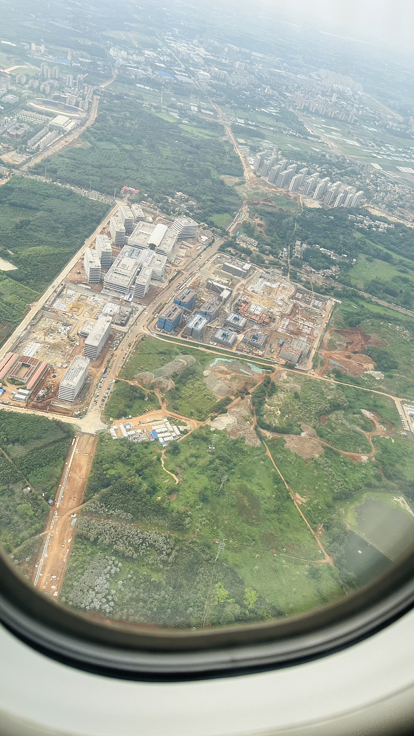 春之景,龙城太原空域视角