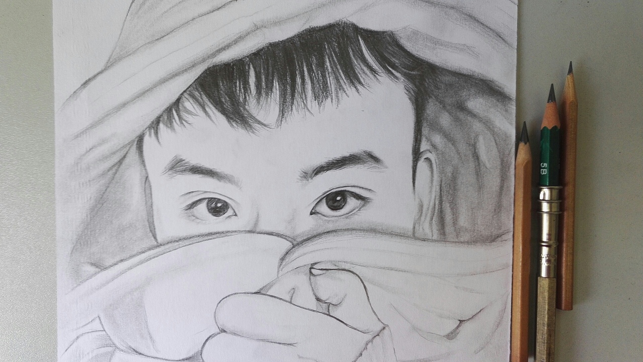朋友的肖像画（图ZMTE4NzY4MzM2） - 绘画 - 站酷设计师重振启鼓原创素材 - 站酷ZCOOL