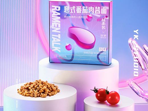 拉面说联名款：意式番茄肉酱面（人造肉）