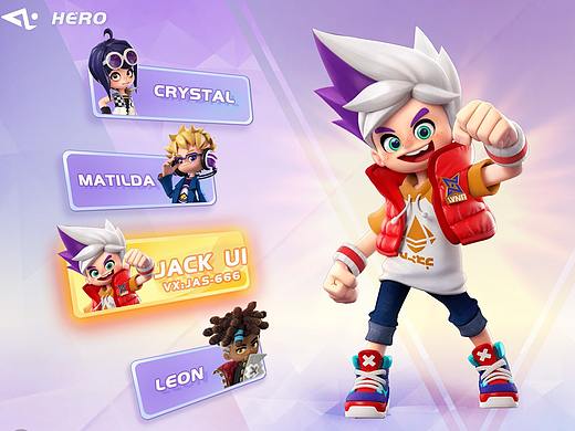 【JACK游戏UI】二次元、欧美风界面logo手绘JK设计教程