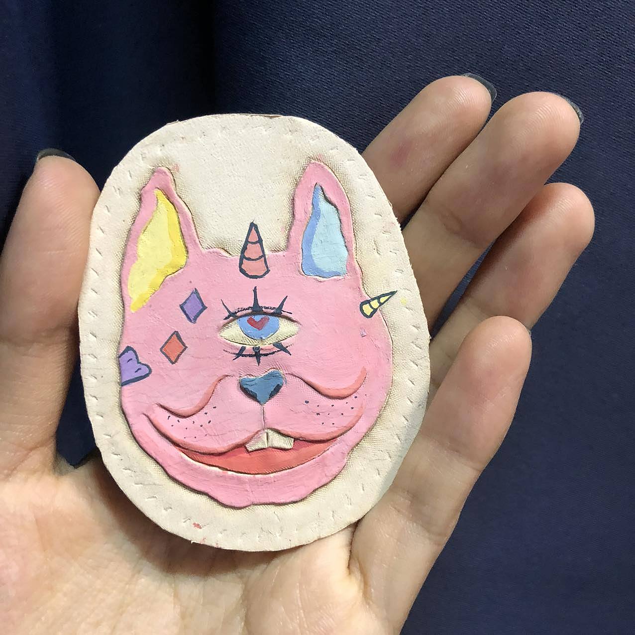 皮雕钥匙扣的制作过程