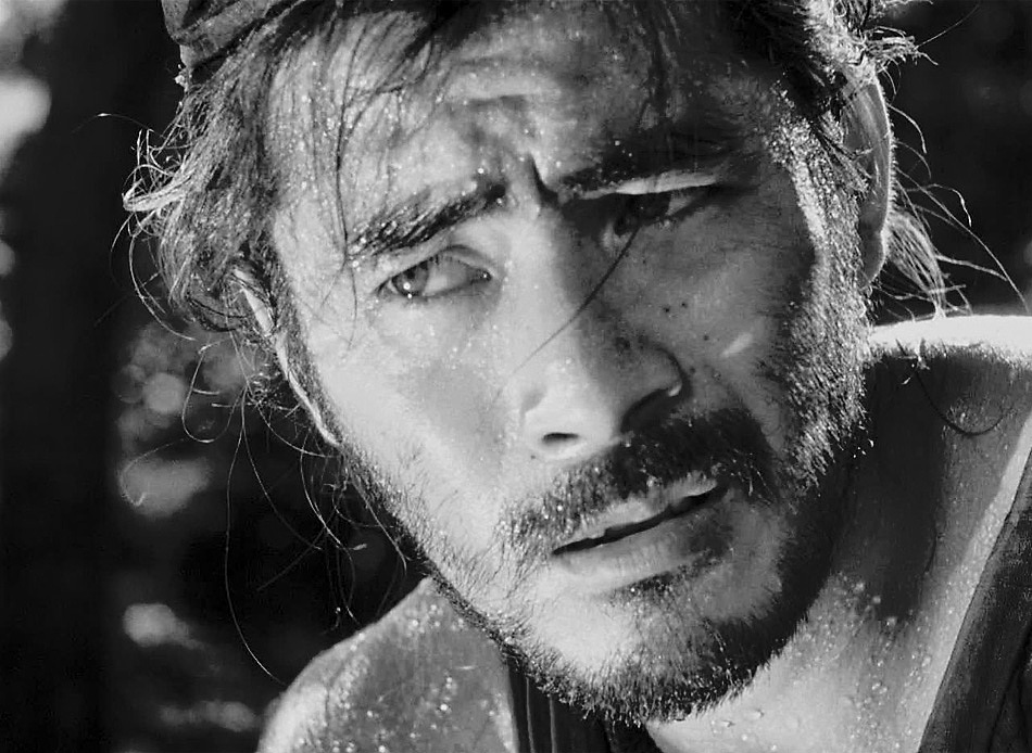 《罗生门》三船敏郎剧照素描练习