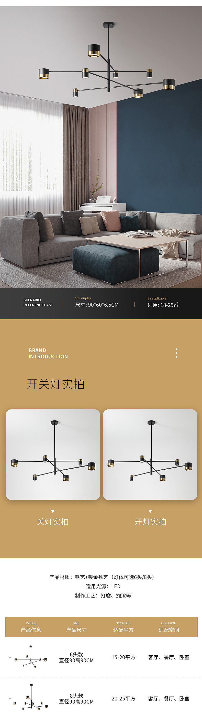 详情页-旋转吊灯