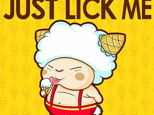 licko小羊吉祥物,表情包制作卡通ip吉祥物形象品牌设计