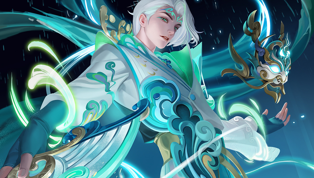 诸葛亮时雨天司篇-游戏插画进阶新阶段