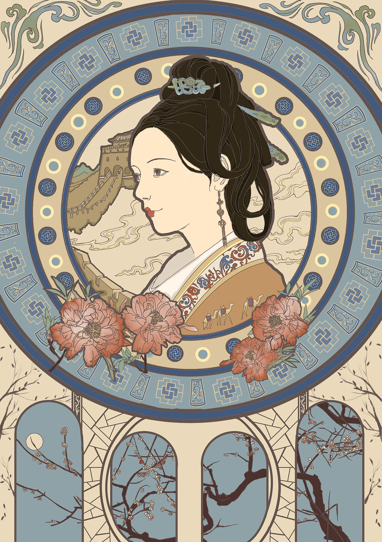 一组概念插画作品