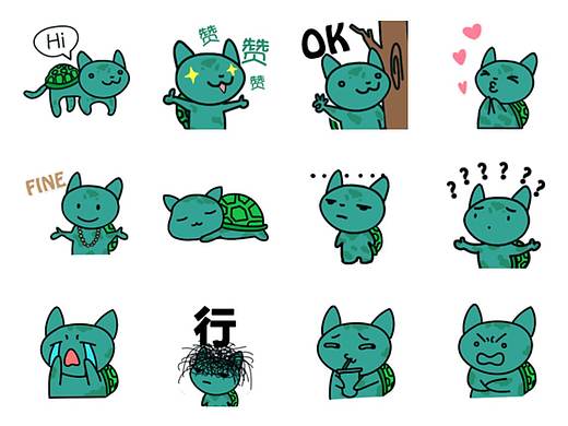 妙蛙猫的日常~表情包