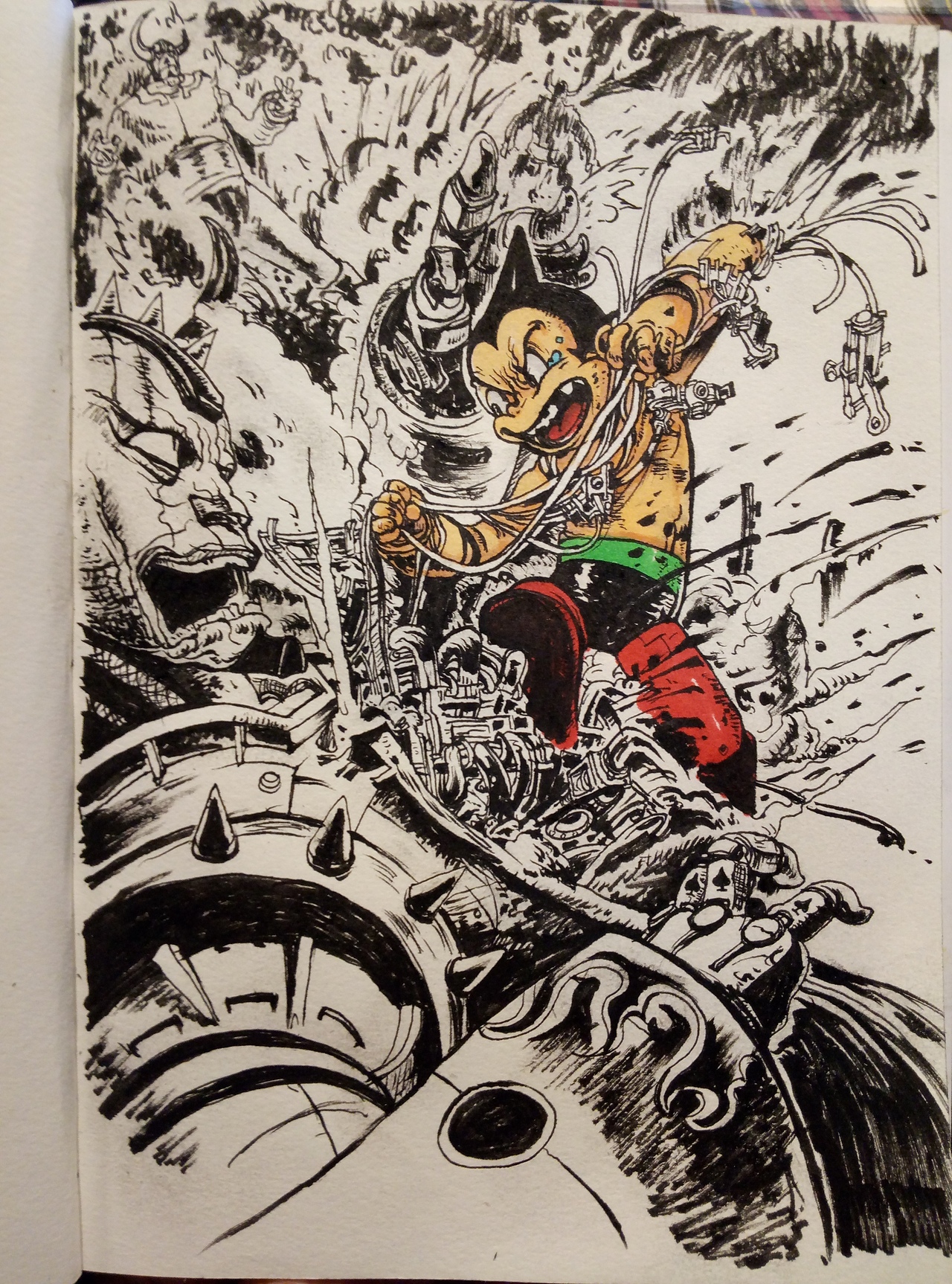 阿童木|插画|艺术插画|鯳鲷_临摹作品-站酷zcool