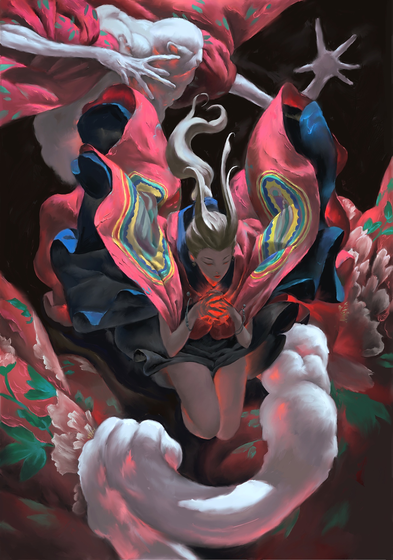 临摹马来西亚插画师zeenchin的原画