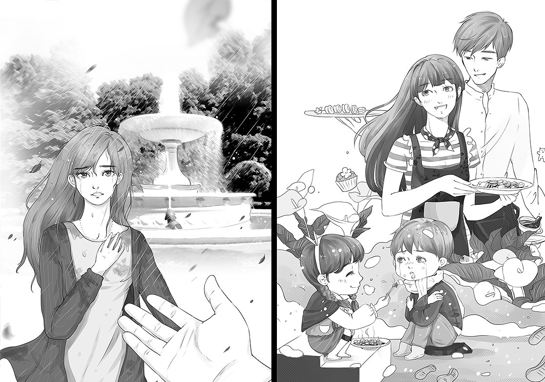 2015-2016 杂志黑白插图整理