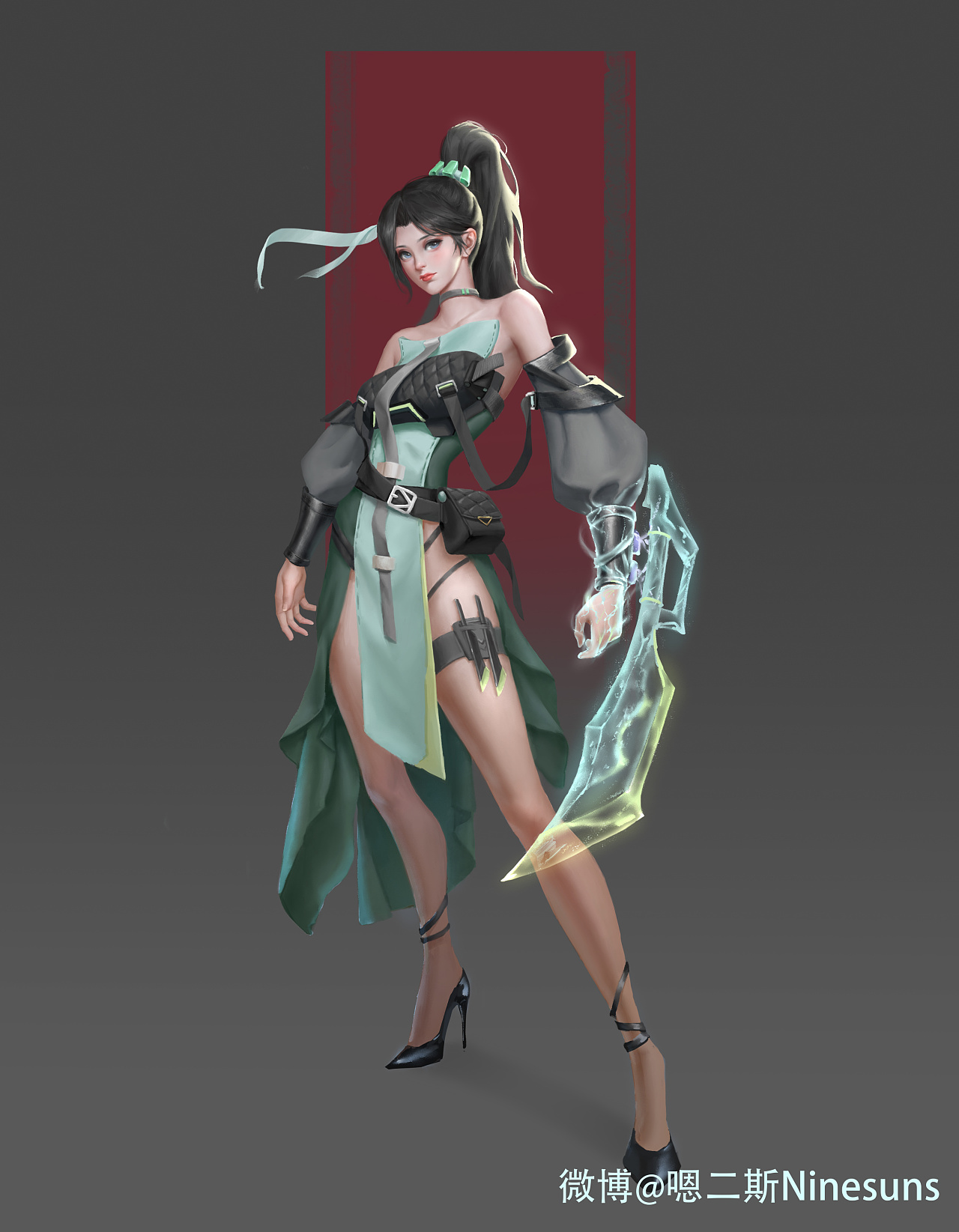 角色设计|插画|游戏原画|嗯二斯 - 原创作品 - 站酷 (zcool)