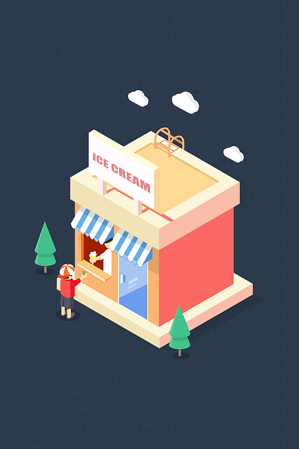 2.5D插画临摹（图ZMTA0Njc0MDYw） - 创作习作 - 站酷设计师睡睡马原创素材 - 站酷ZCOOL