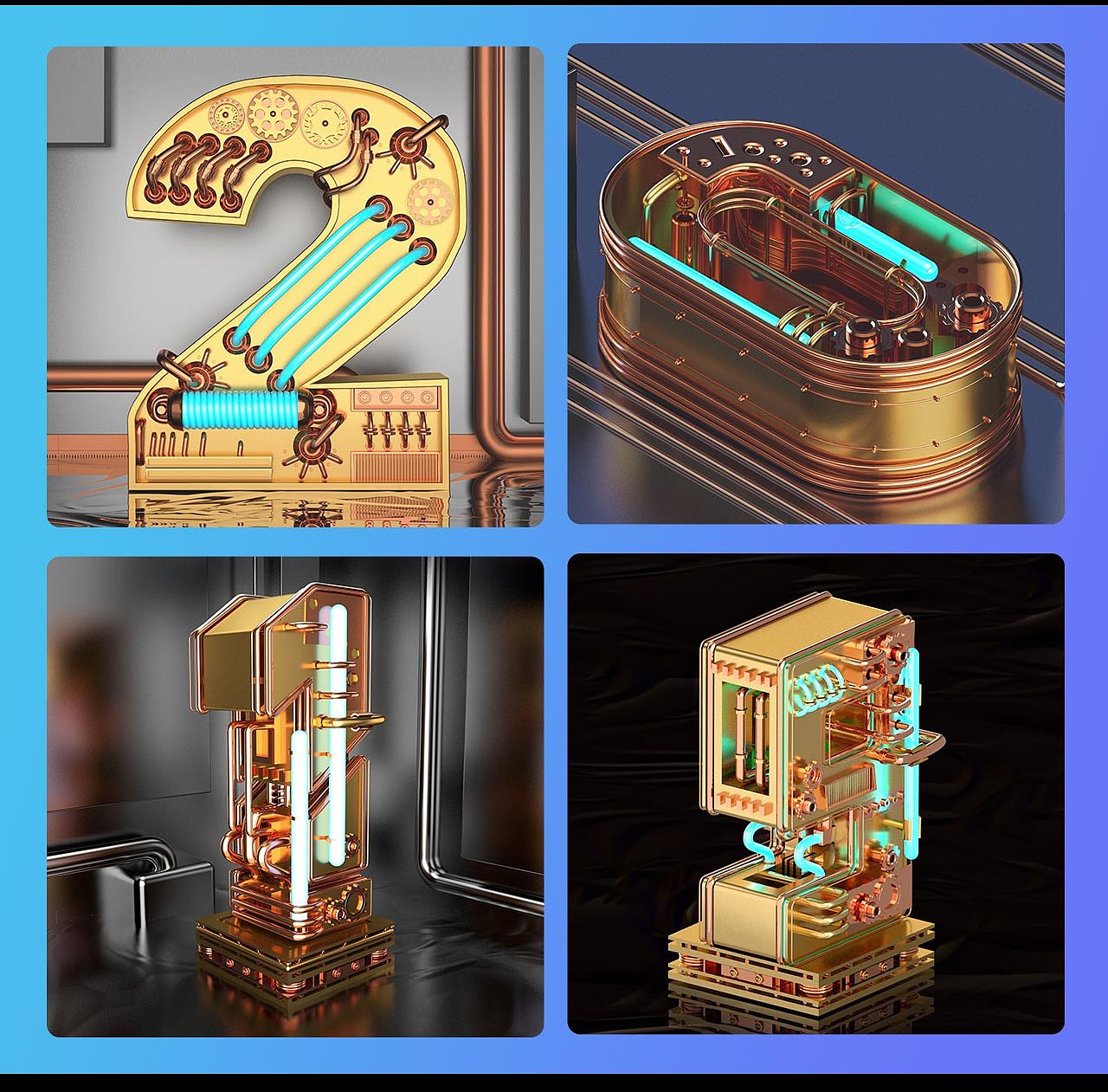 C4D作品集（图ZMTgwMjg0MzQw） - 其他平面 - 站酷设计师比酷比酷原创素材 - 站酷ZCOOL