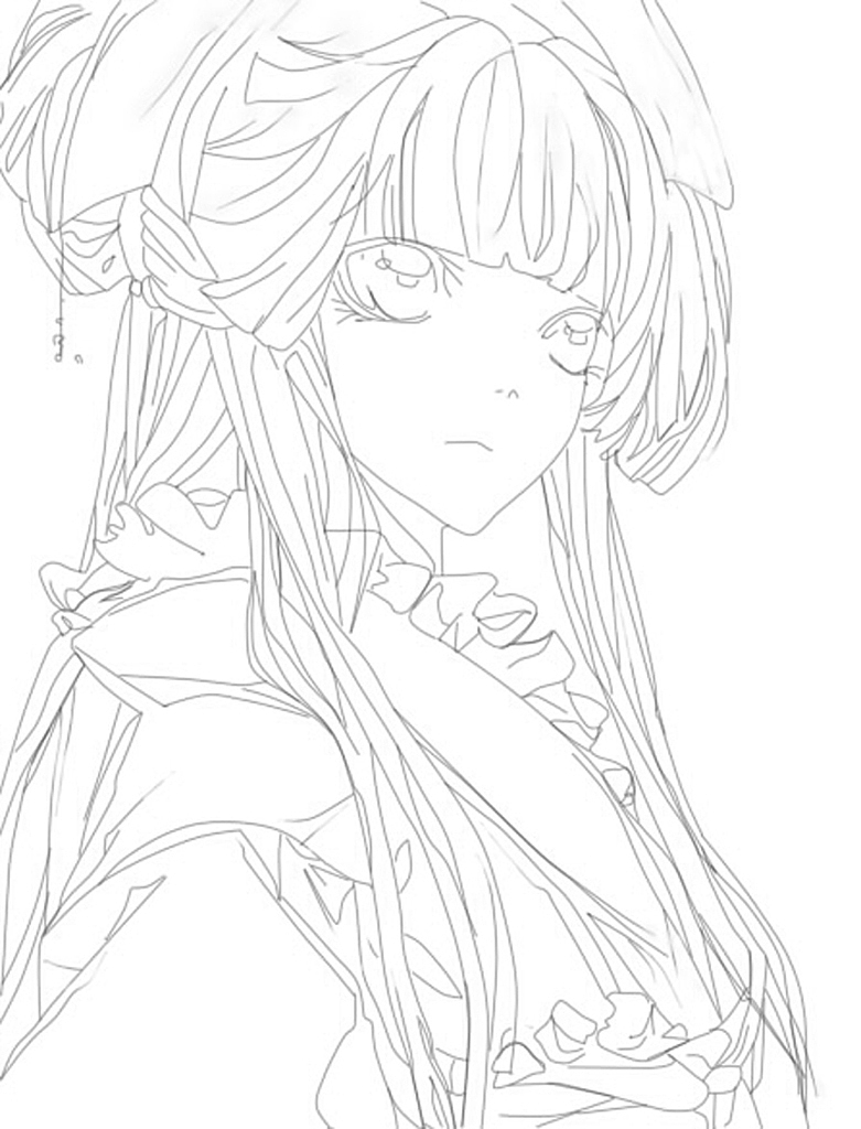 日常手绘·速写动漫