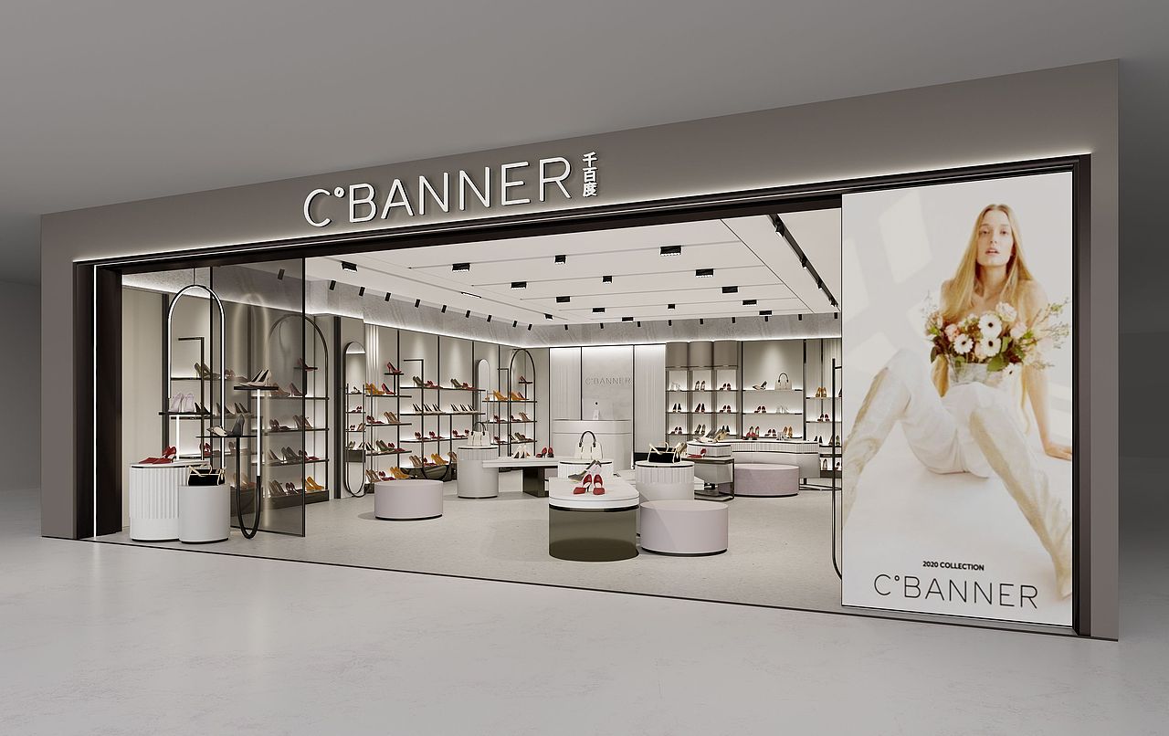 鞋店效果图