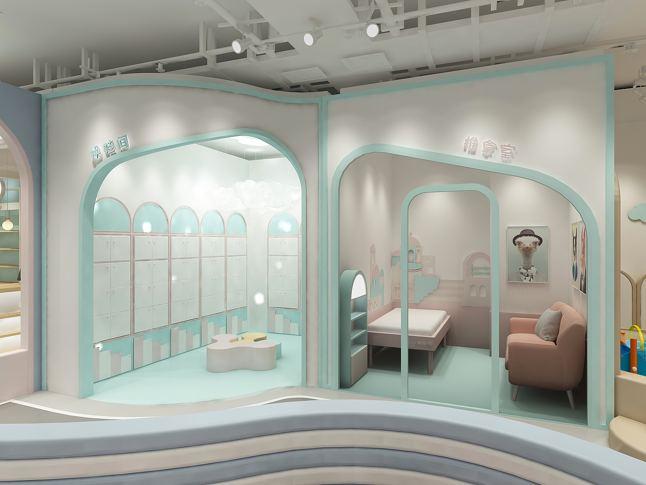亲子餐厅，亲子乐园，零售店（图ZMjAwMTE3MzAw） - 家装设计 - 站酷设计师樊东风原创素材 - 站酷ZCOOL