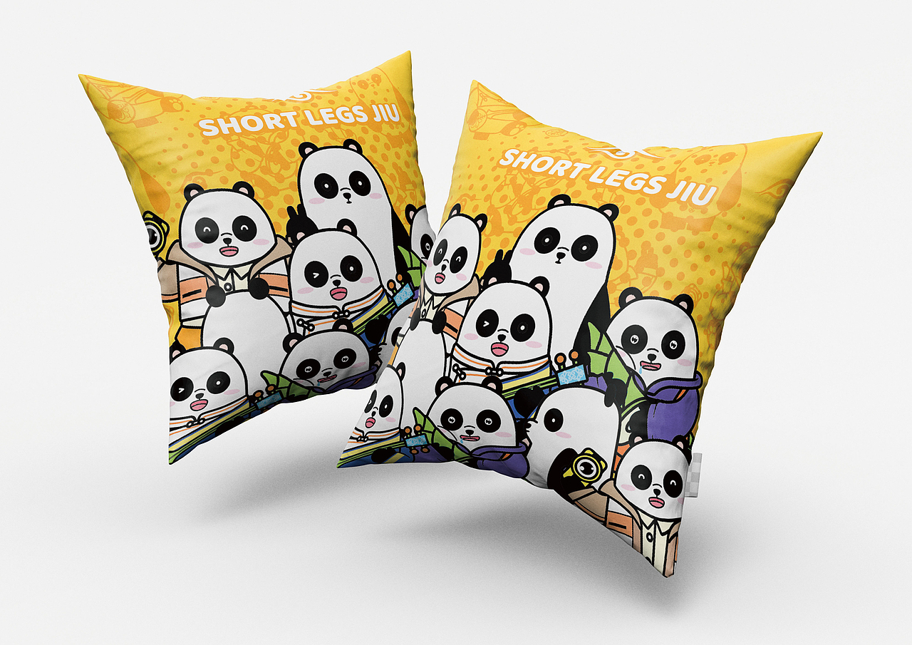 九寨沟短腿小九（图ZMjIyMzk3NTM2） - 商业插画 - 站酷设计师小葉纸原创素材 - 站酷ZCOOL