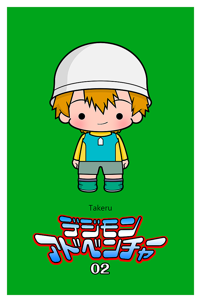 數(shù)碼寶貝第二部 Q版同人（圖ZMjQ2NTEyNjA=） - 其他動(dòng)漫 - 站酷設(shè)計(jì)師方滾原創(chuàng)素材 - 站酷ZCOOL