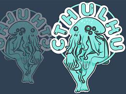 动物插画|克苏鲁