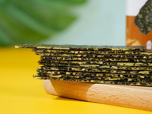 零食  夹心海苔 拍摄