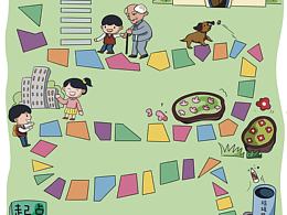 兒童插畫-游戲卡