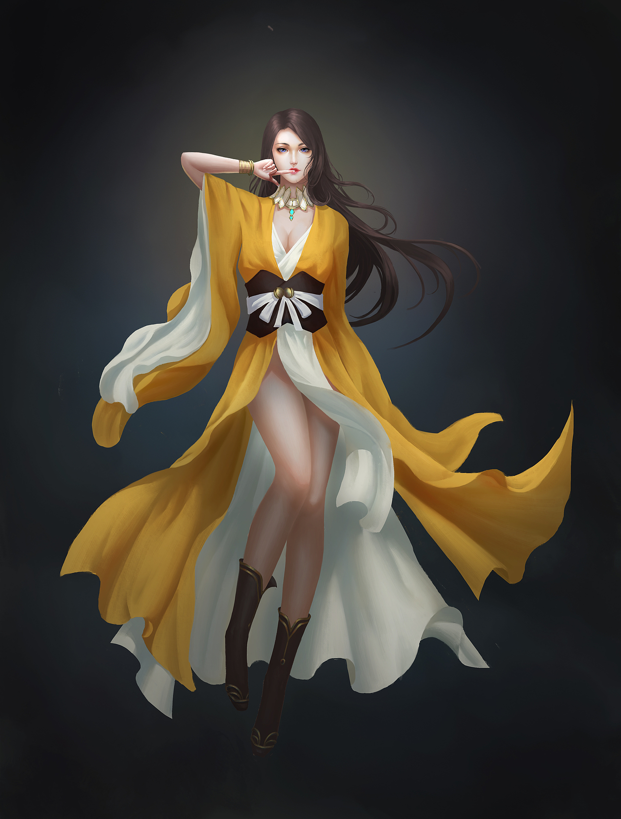 一些练习|插画|游戏原画|西门x吹水_原创作品-站酷zcool