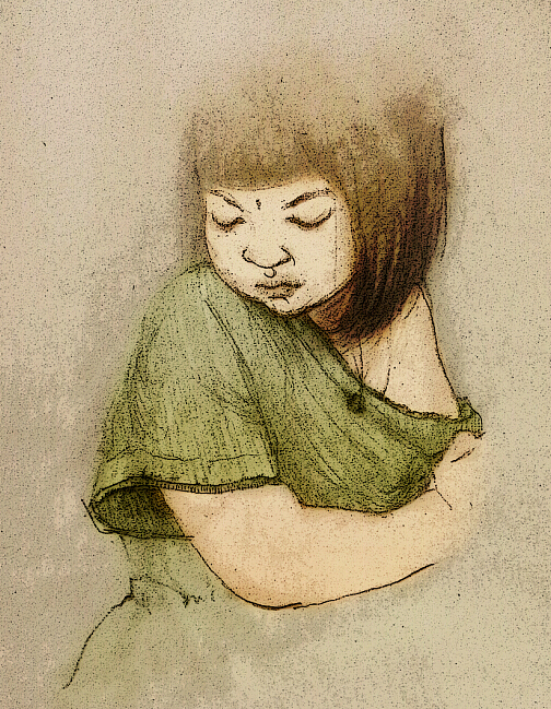 手绘诱惑小萝莉（图ZMjIzNjQ0NjQ=） - 创作习作 - 站酷设计师七祭原创素材 - 站酷ZCOOL